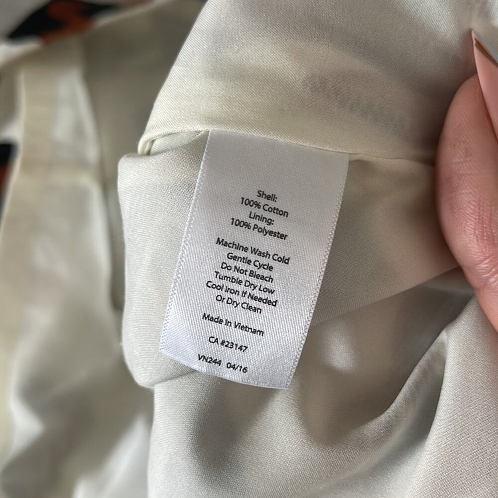 Talbots Textured Leopard Print Cotton Pencil Skir… - image 5